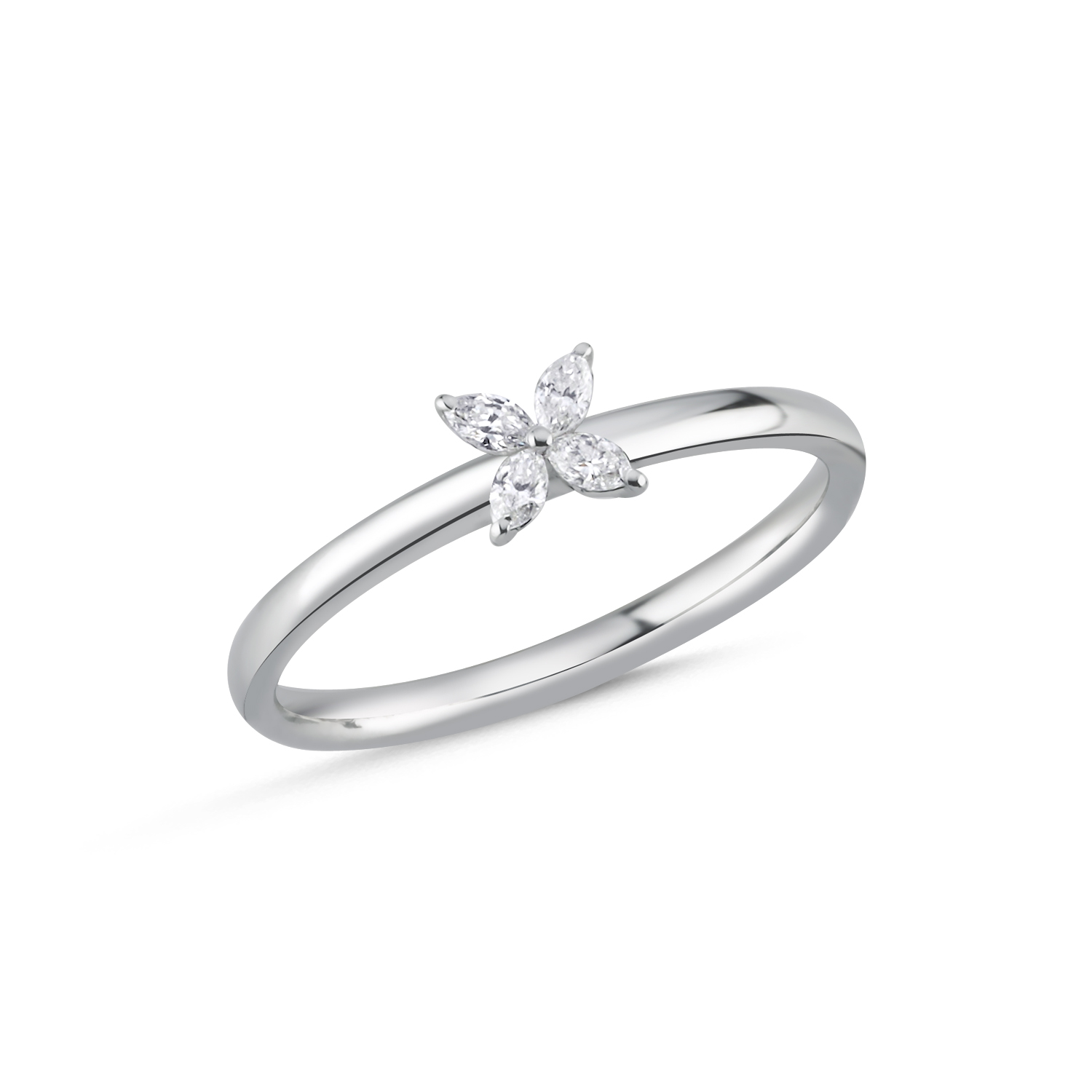 Marquise Cut Diamond Ring