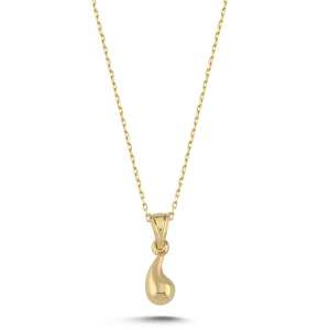 Drop Gold Necklace