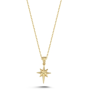 Arctic Star Gold Necklace